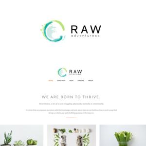 Raw Adventuress | Logo Design by creativedesign