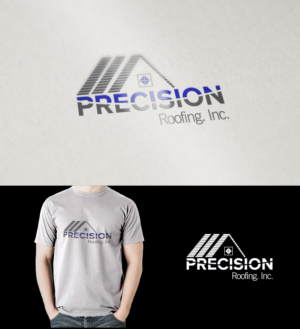 T-Shirt-Design von BEEZU für Precision Roofing, Inc. | Design: #20186616