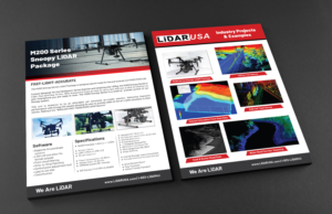 Brochure Design by Deziners Zone for Fagerman Technologies Inc. LiDAR USA | Design: #20183908