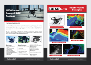 Brochure Design by Deziners Zone for Fagerman Technologies Inc. LiDAR USA | Design: #20183910