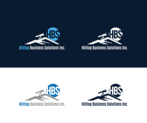 Our logo should incorporate our name: Hilltop Business Solutions Inc., and our acronym of HBS.  | Logo Design by Mario