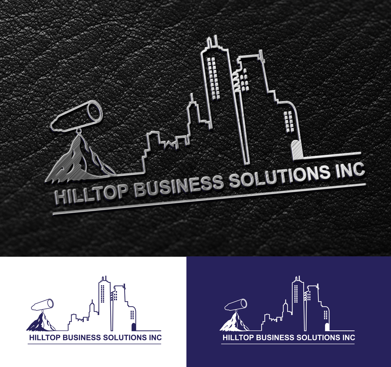 Diseño de Logo por Marusia para Hilltop Business Solutions Inc. | Diseño #20203373