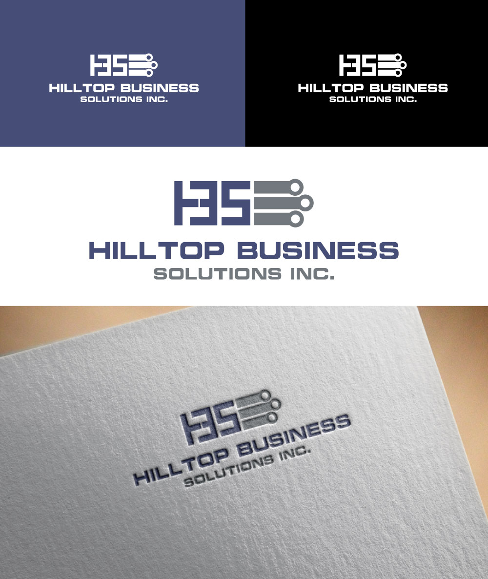 Diseño de Logo por Ash_king para Hilltop Business Solutions Inc. | Diseño #20189538