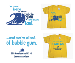 T-shirt Design by Sparrow for Wave Aquatics | Design: #20187566