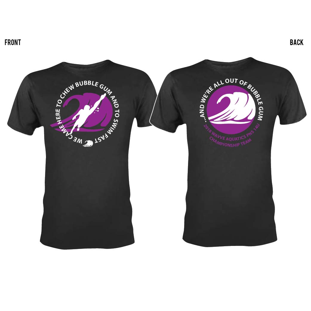 T-shirt Design by 75-R-P-Z for Wave Aquatics | Design #20233363