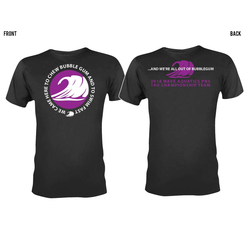T-shirt Design by 75-R-P-Z for Wave Aquatics | Design #20240116