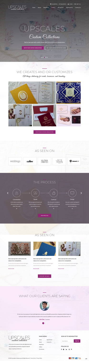 Wordpress Design by pb for this project | Design #20205438