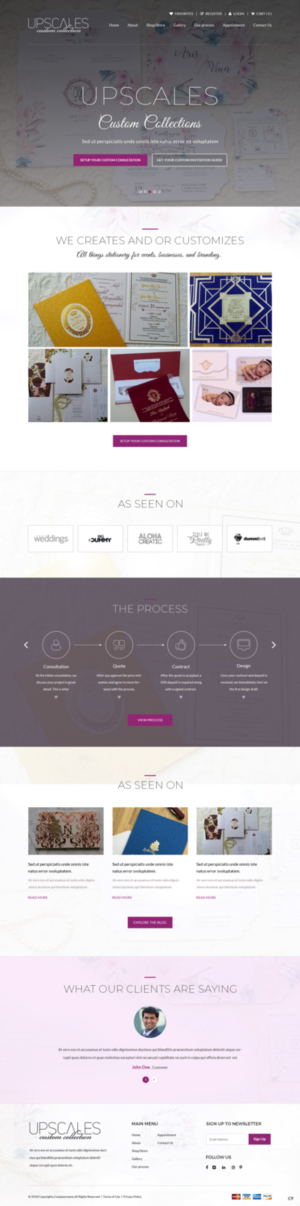 Wordpress Design by pb for this project | Design: #20205438