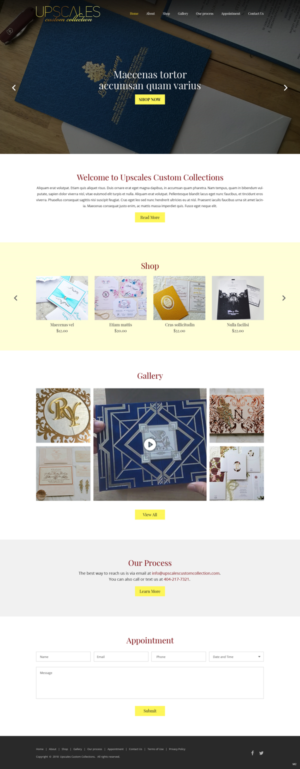 Wordpress Design by pb for this project | Design: #20205442