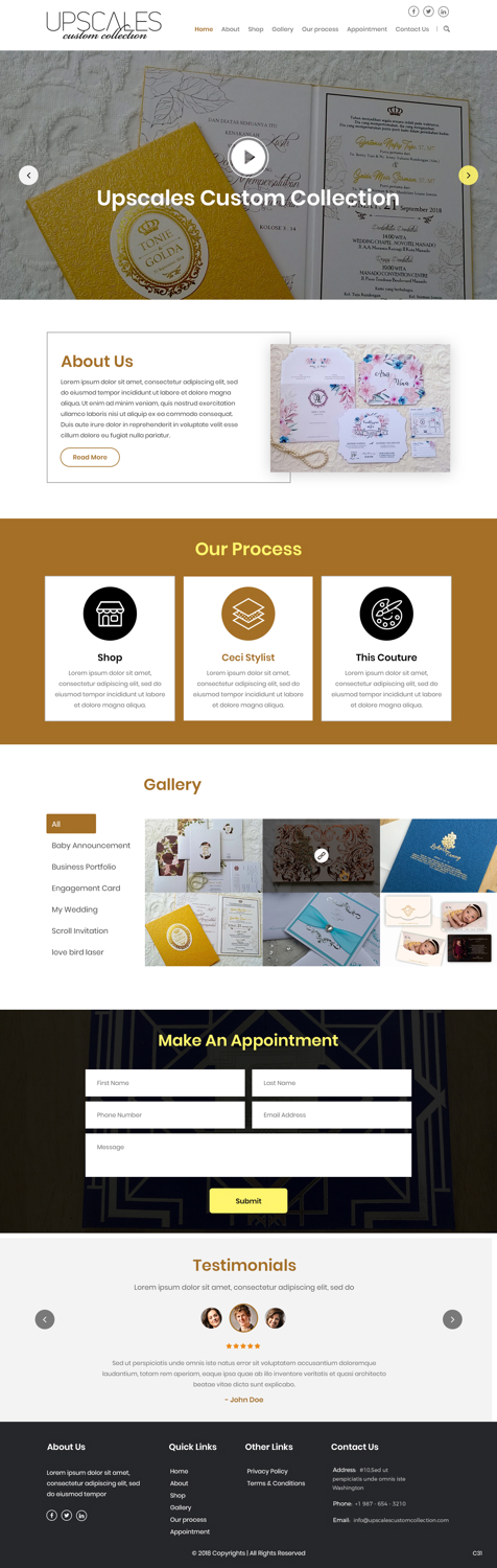 Wordpress Design by pb for this project | Design #20205443