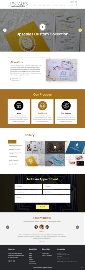 Wordpress Design by pb for this project | Design: #20205443