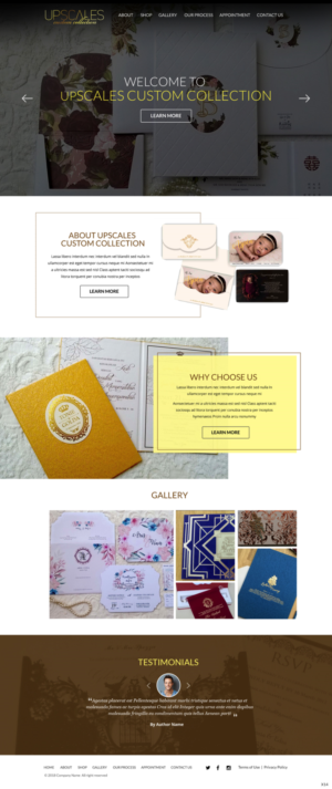 Wordpress Design by pb for this project | Design: #20205444