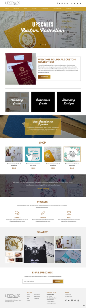 Wordpress Design by pb for this project | Design: #20205445