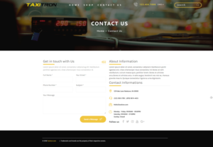 Web Design by We Are The United Creative Studio for Taxitron Oy | Design: #20195435