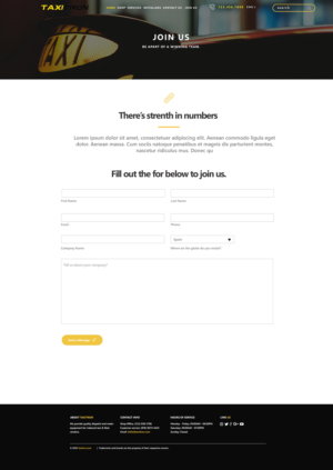 Web Design by We Are The United Creative Studio for Taxitron Oy | Design: #20204103