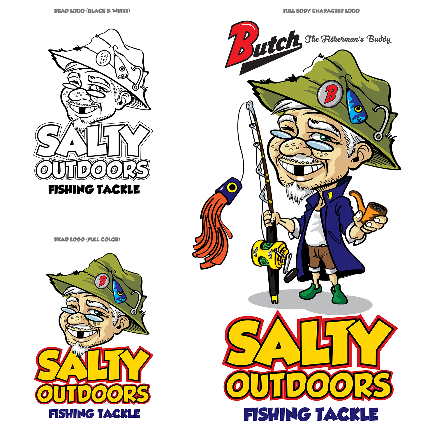 Logo-Design von DAVIDEZIGN für Salty Outdoors | Design #20217865