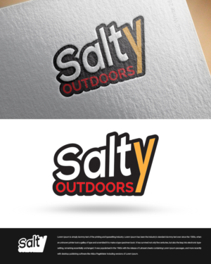 Logo Design by zingodesigns258 for Salty Outdoors | Design: #20193829