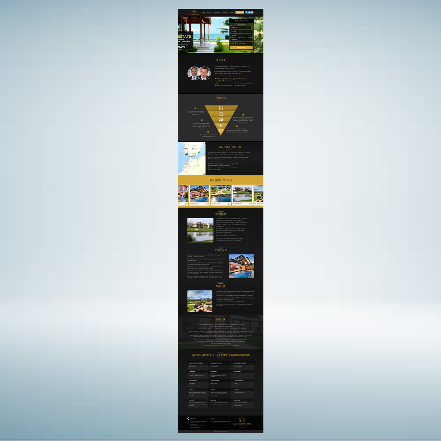 Web Design by Harinder Singh for this project | Design #20239457