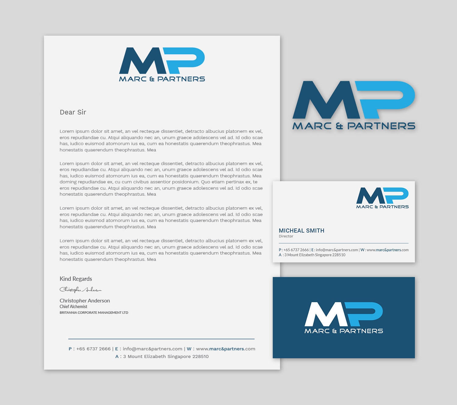 Stationery Design by Tripti Ranjan Gain for this project | Design #20257274