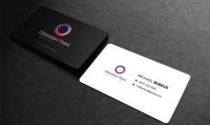 Diseño de Tarjeta de Presentación por Riz' para Obsidian Point Capital LLC | Diseño #20215122