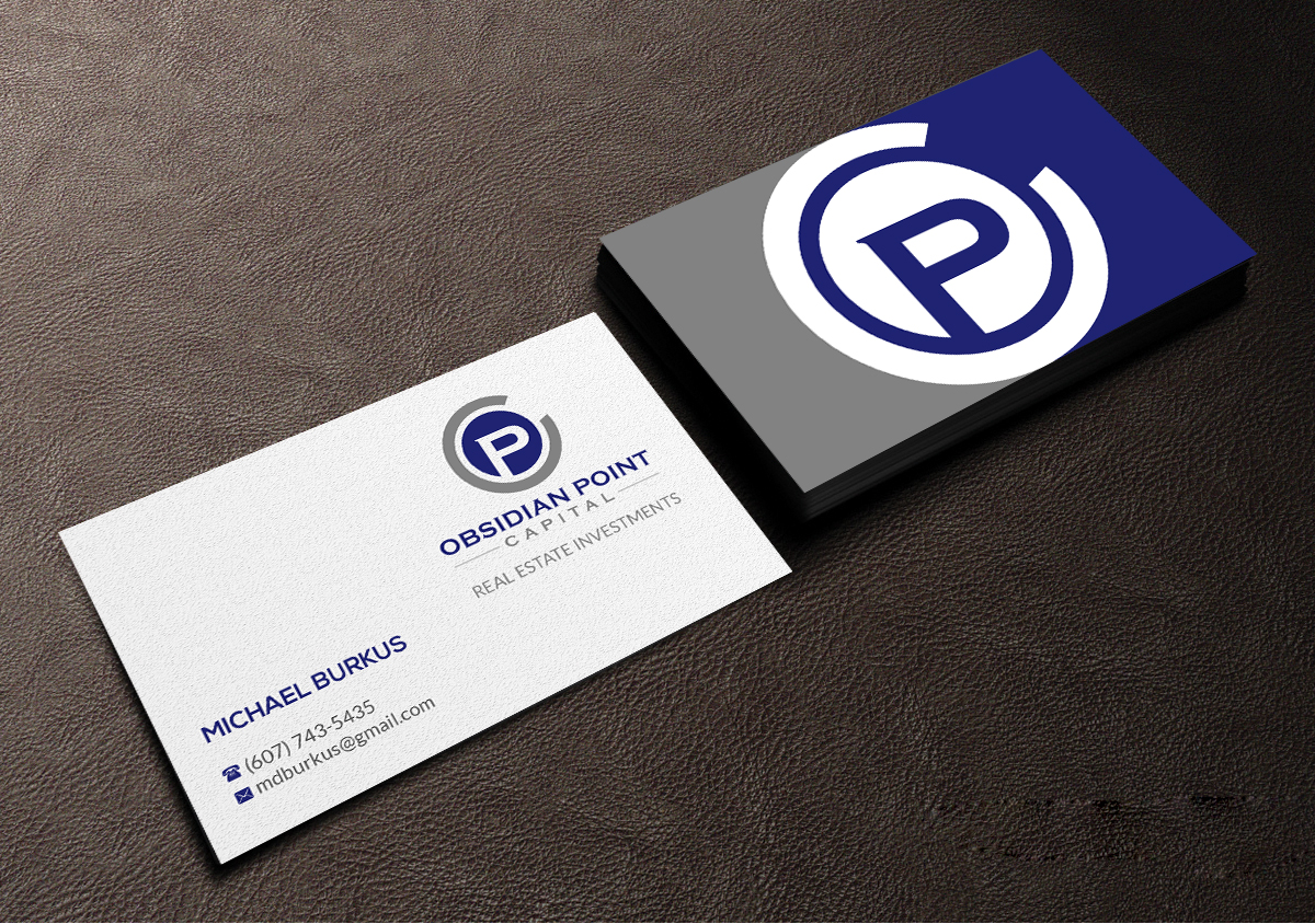 Design de Carte de Visite par Creations Box 2015 pour Obsidian Point Capital LLC | Design #20243421