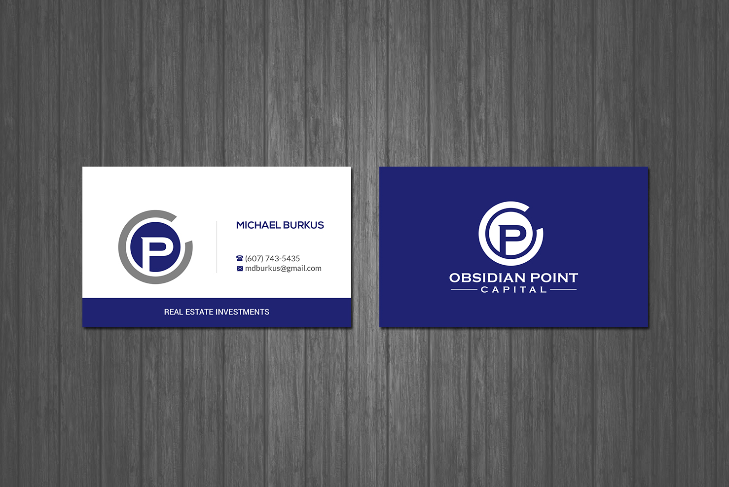 Design de Carte de Visite par Creations Box 2015 pour Obsidian Point Capital LLC | Design #20243432