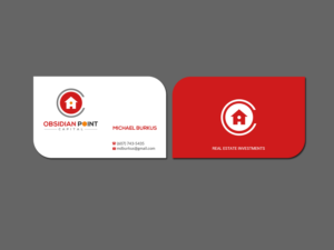 Design de Carte de Visite par Creations Box 2015 pour Obsidian Point Capital LLC | Design : #20243433