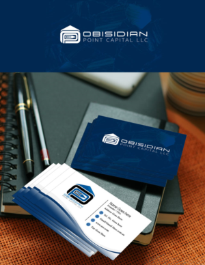 Design de Carte de Visite par ARtKISTA pour Obsidian Point Capital LLC | Design : #20197994