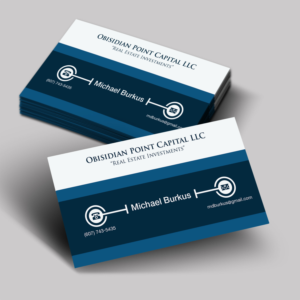 Business Card Design by Suroj 2 for Obsidian Point Capital LLC | Design: #20245084