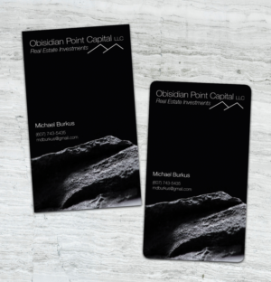 Business Card Design by AliceForsyth for Obsidian Point Capital LLC | Design: #20195453
