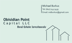 Design de Carte de Visite par Sarmad Aziz pour Obsidian Point Capital LLC | Design : #20214129