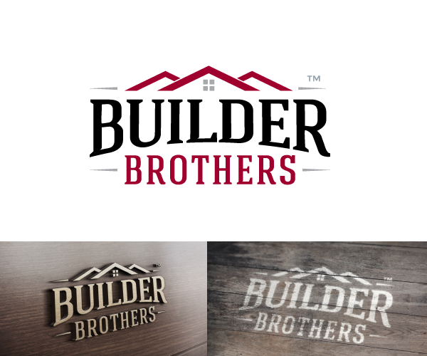 Logo Design by Visartes for builder brothers carpentry inc | Design #20244742