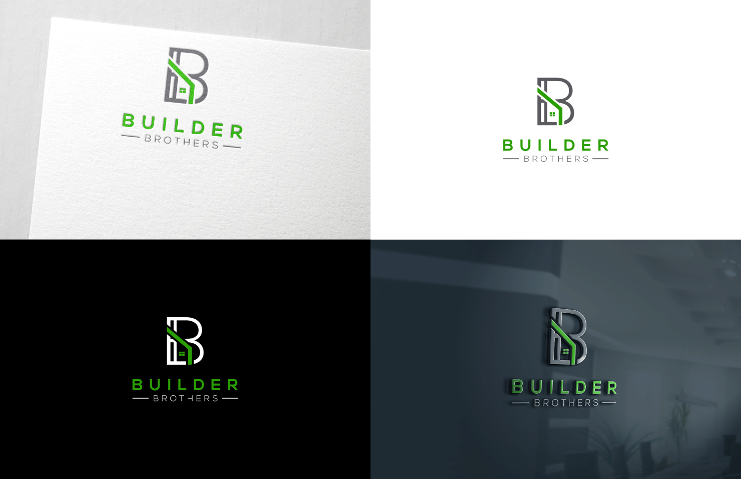 Logo Design by fatiyadesign for builder brothers carpentry inc | Design #20196814