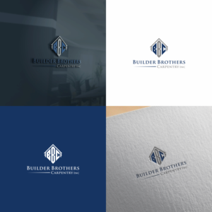 Logo Design by suthita 2 for builder brothers carpentry inc | Design: #20204157