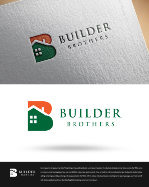 Logo Design by zingodesigns258 for builder brothers carpentry inc | Design: #20203549