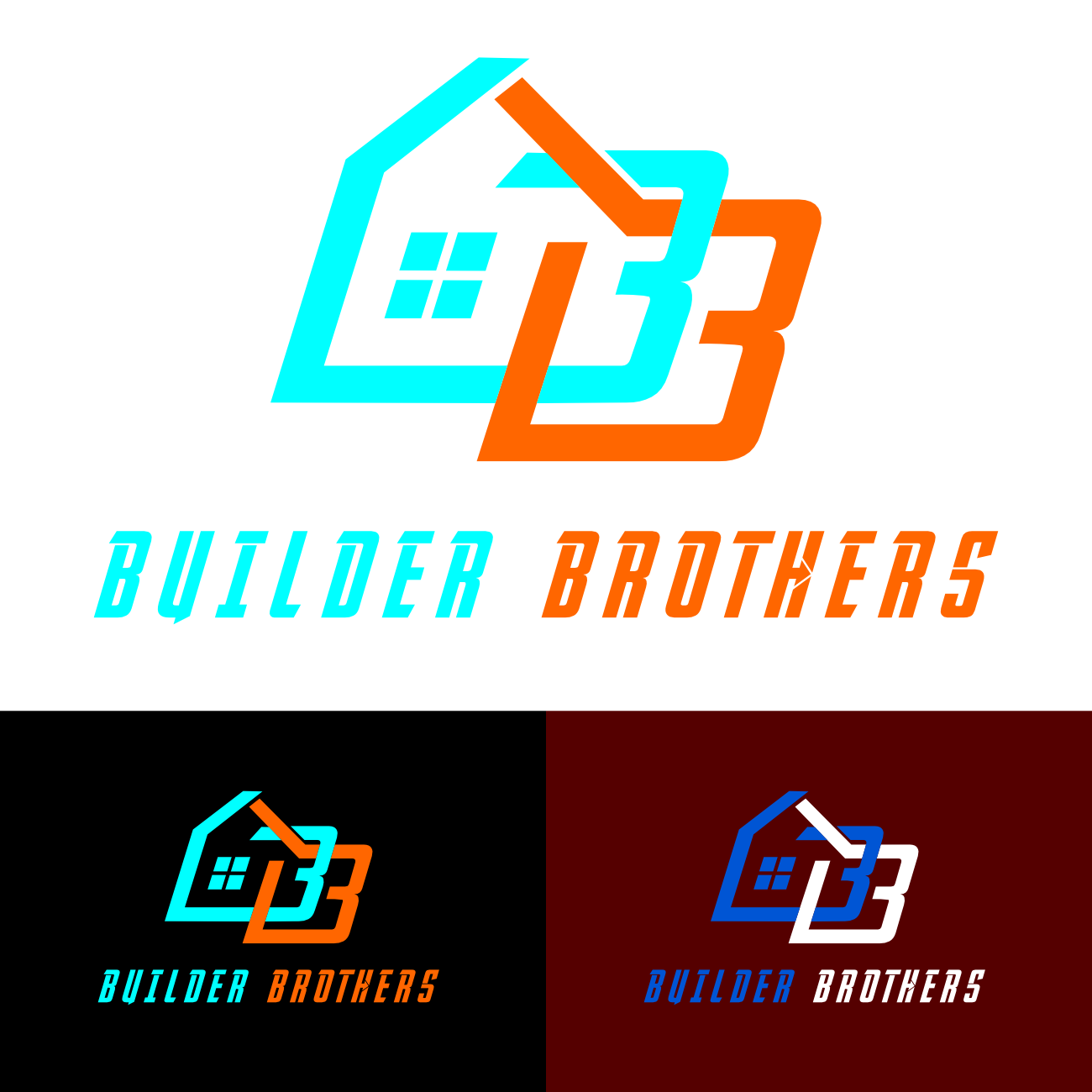 Logo Design by artdabana for builder brothers carpentry inc | Design #20242179