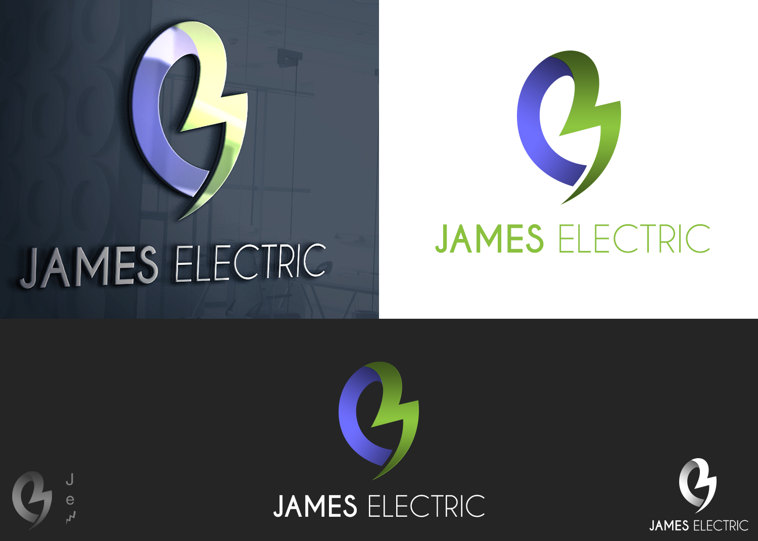 Logo Design by WAGUM Studio for James Electric | Design #20196627