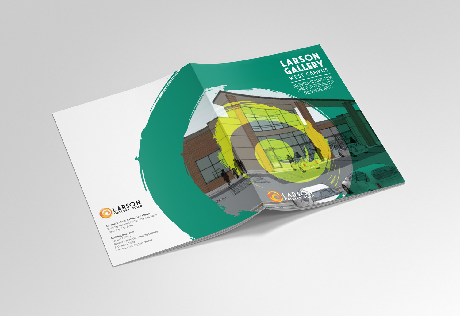 Brochure Design by Mothy for Larson Gallery | Design #20188682