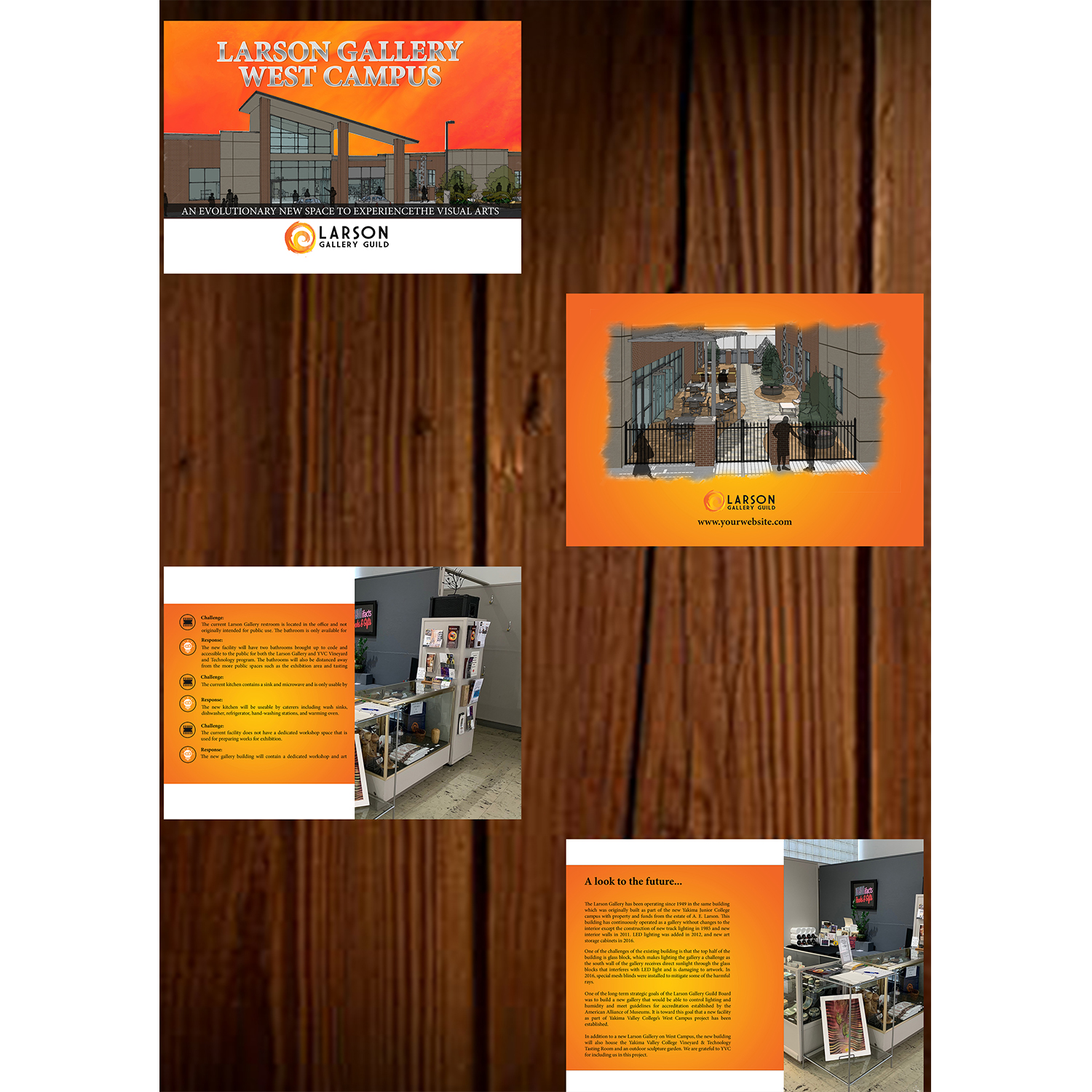 Brochure Design by debdesign for Larson Gallery | Design #20201013