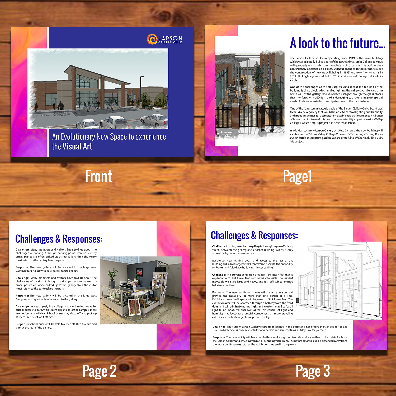 Brochure Design by debdesign for Larson Gallery | Design #20201515