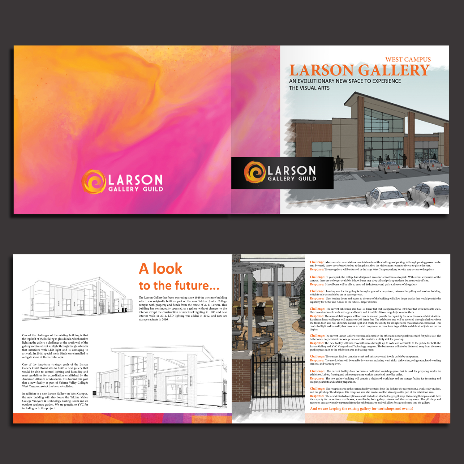 Brochure Design by aspiremedia for Larson Gallery | Design #20212896