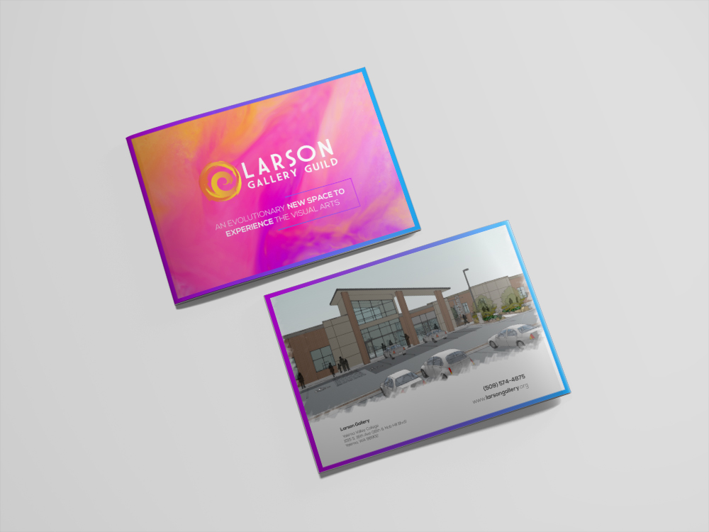 Brochure Design by ecorokerz for Larson Gallery | Design #20199439