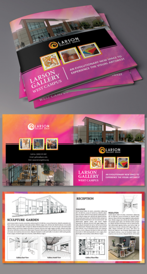 Larson Gallery West Campus | Brochure Design by BLUE WINGS