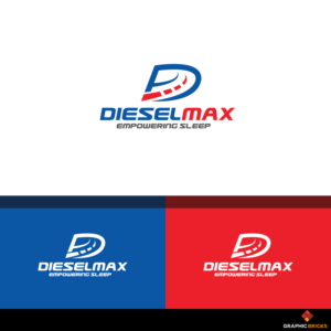 Our company name ‘Dieselmax’ as a slogan like “Empowering Sleep” or some other slogan that identifies our manufacturing of power and sleeper air conditioning products. | Logo Design by Graphic Bricks