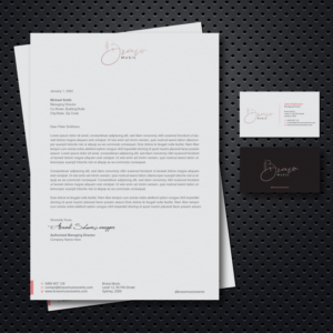 Stationery Design by OxonoArt for this project | Design: #20209703
