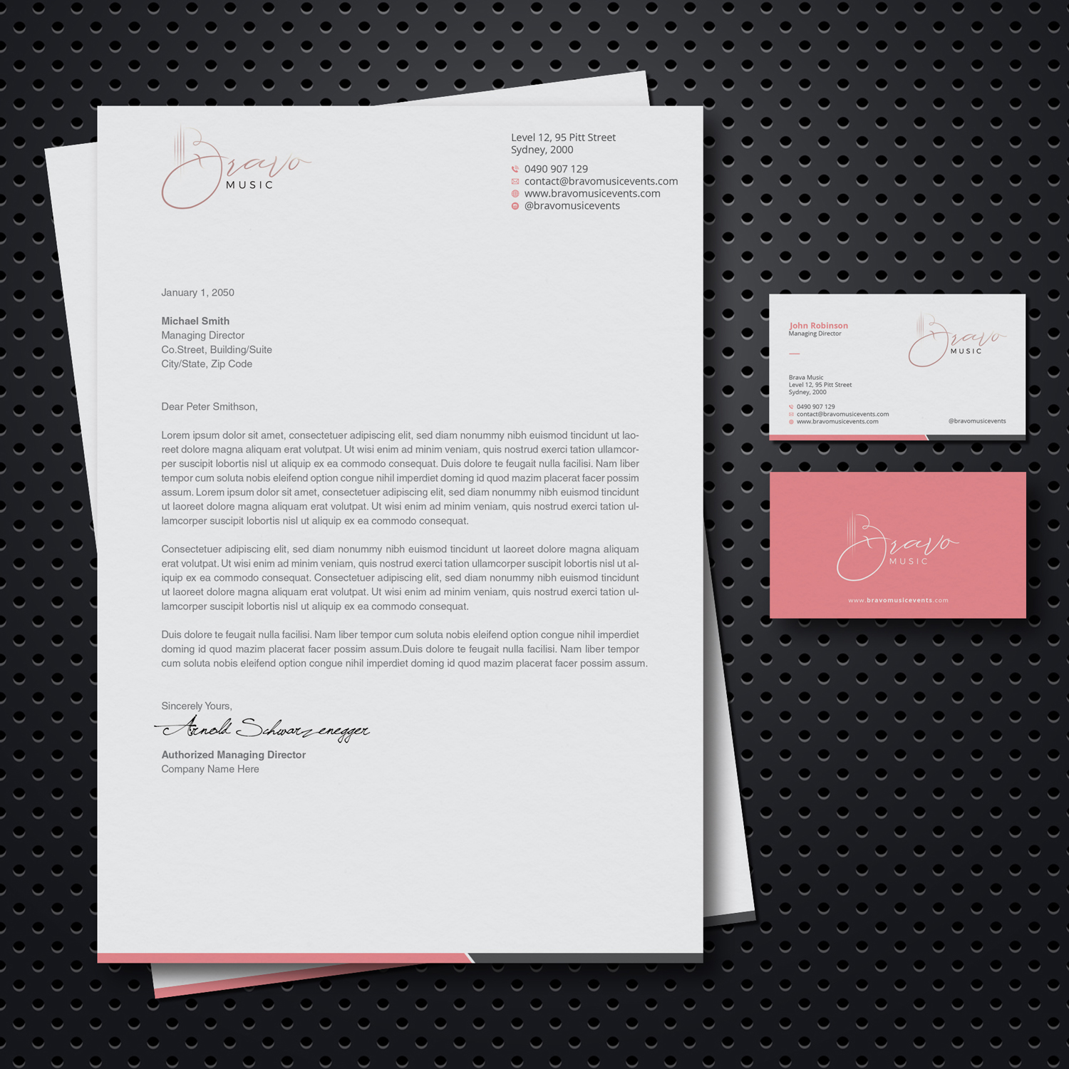 Stationery Design by OxonoArt for this project | Design #20212331