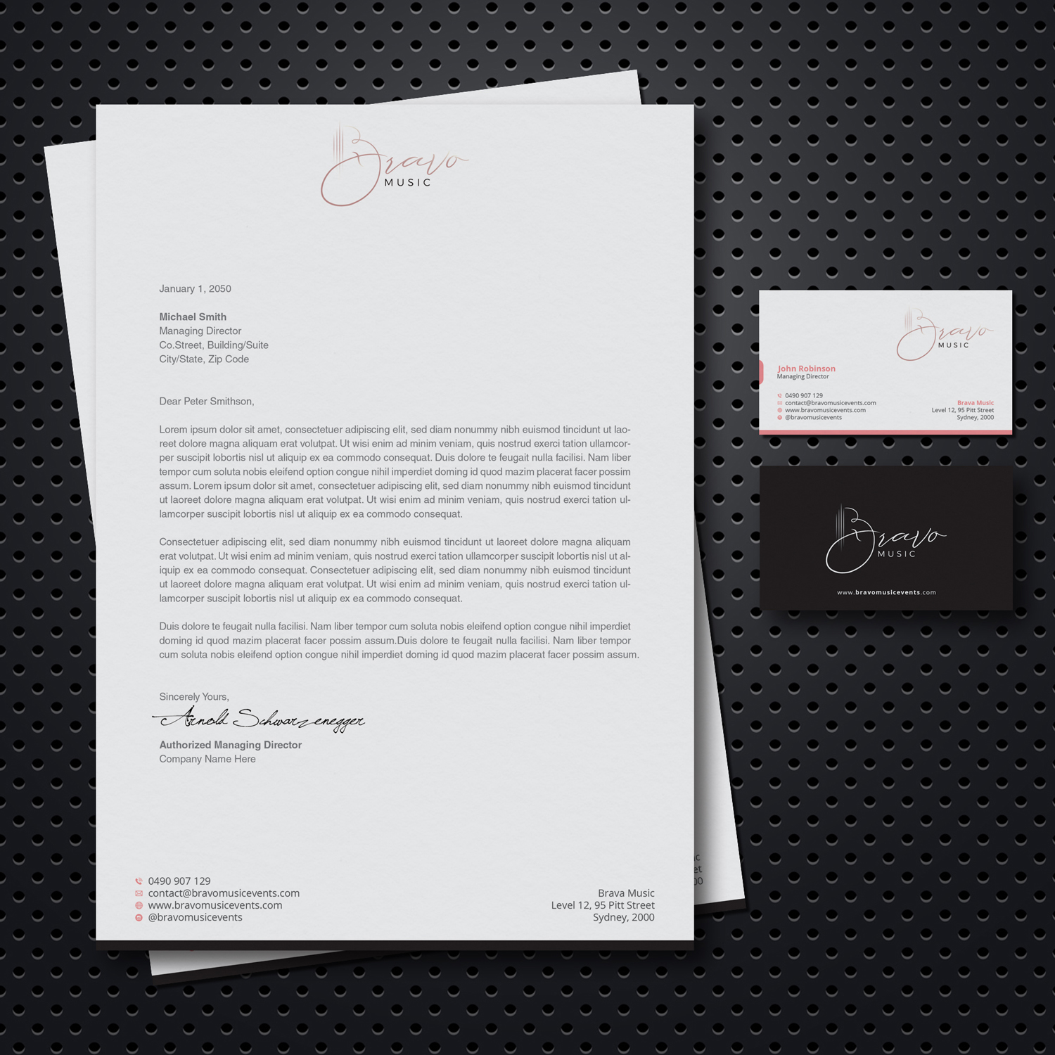 Stationery Design by OxonoArt for this project | Design #20212333