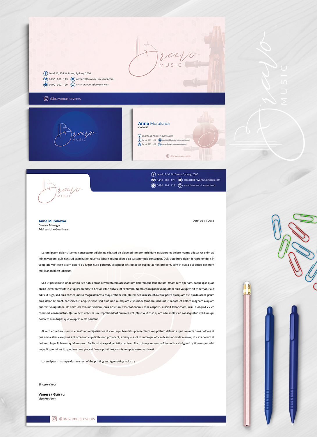 Diseño de Papelería por SAI DESIGNS para este proyecto | Diseño #20204134