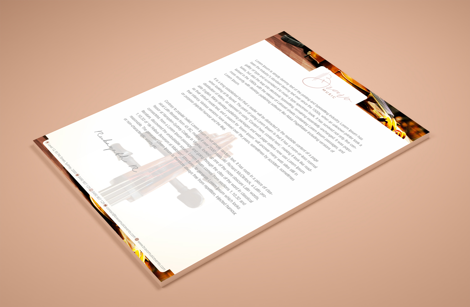 Stationery Design by Petter Goms for this project | Design #20189662