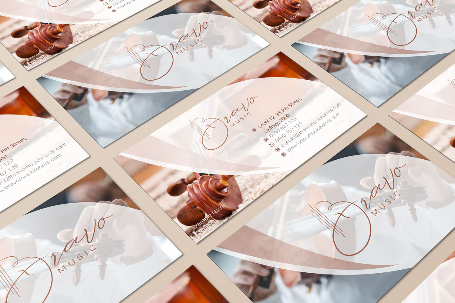 Stationery Design by Petter Goms for this project | Design #20190907